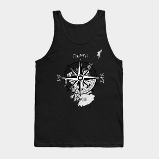 Scottish compass with gaelic cardinal points Tank Top